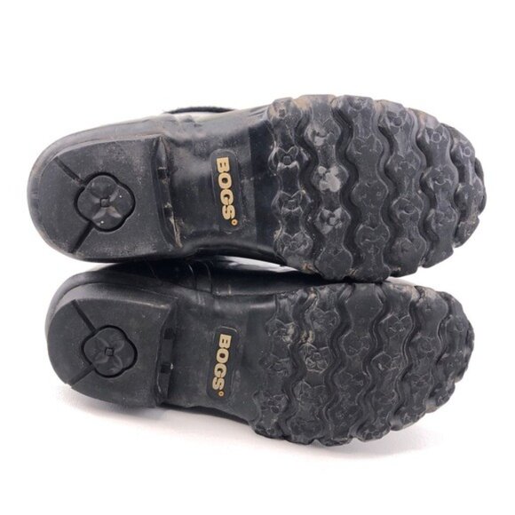 Bogs Alex Solids Black Rubber Rain Boots 7 - Picture 8 of 14